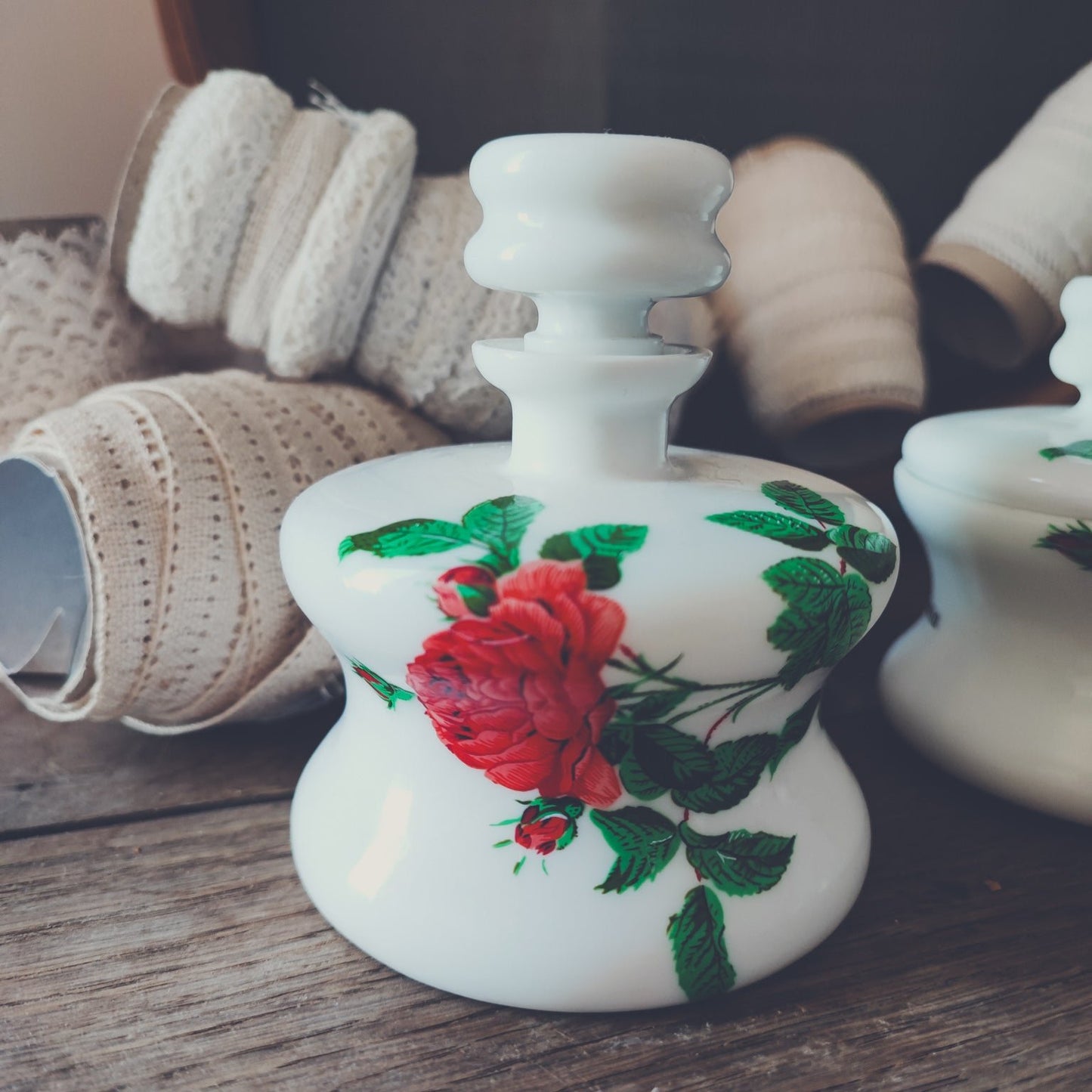 Duo opaline bougie - diffuseur