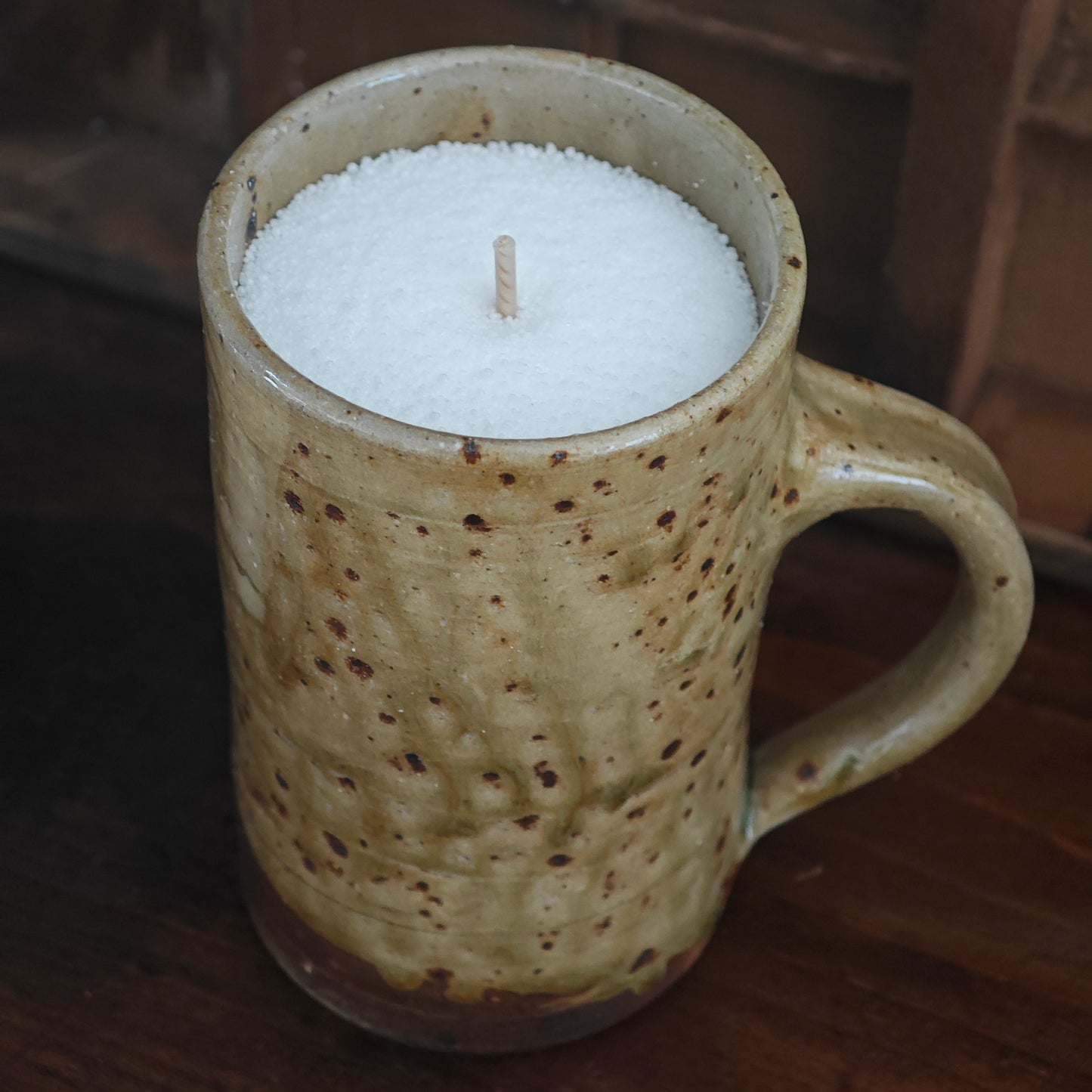 Mug en grès vernissé