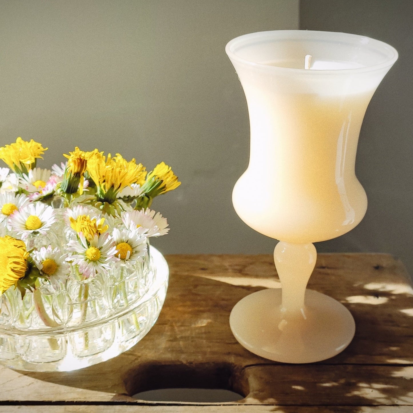 Coupe Opaline rose