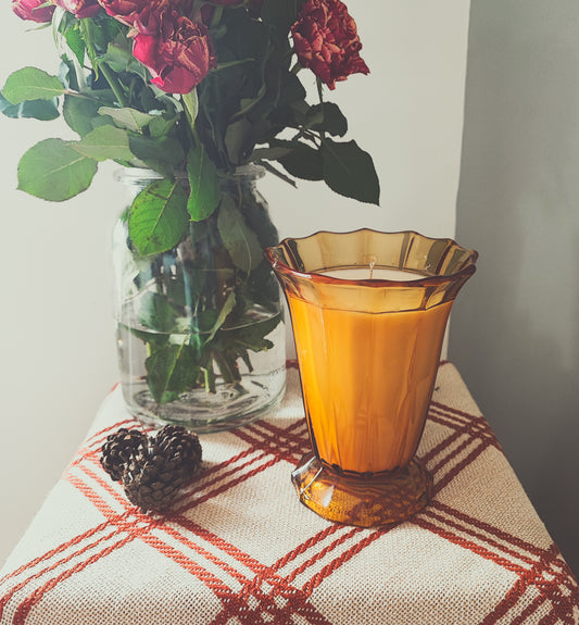 Vase ambré