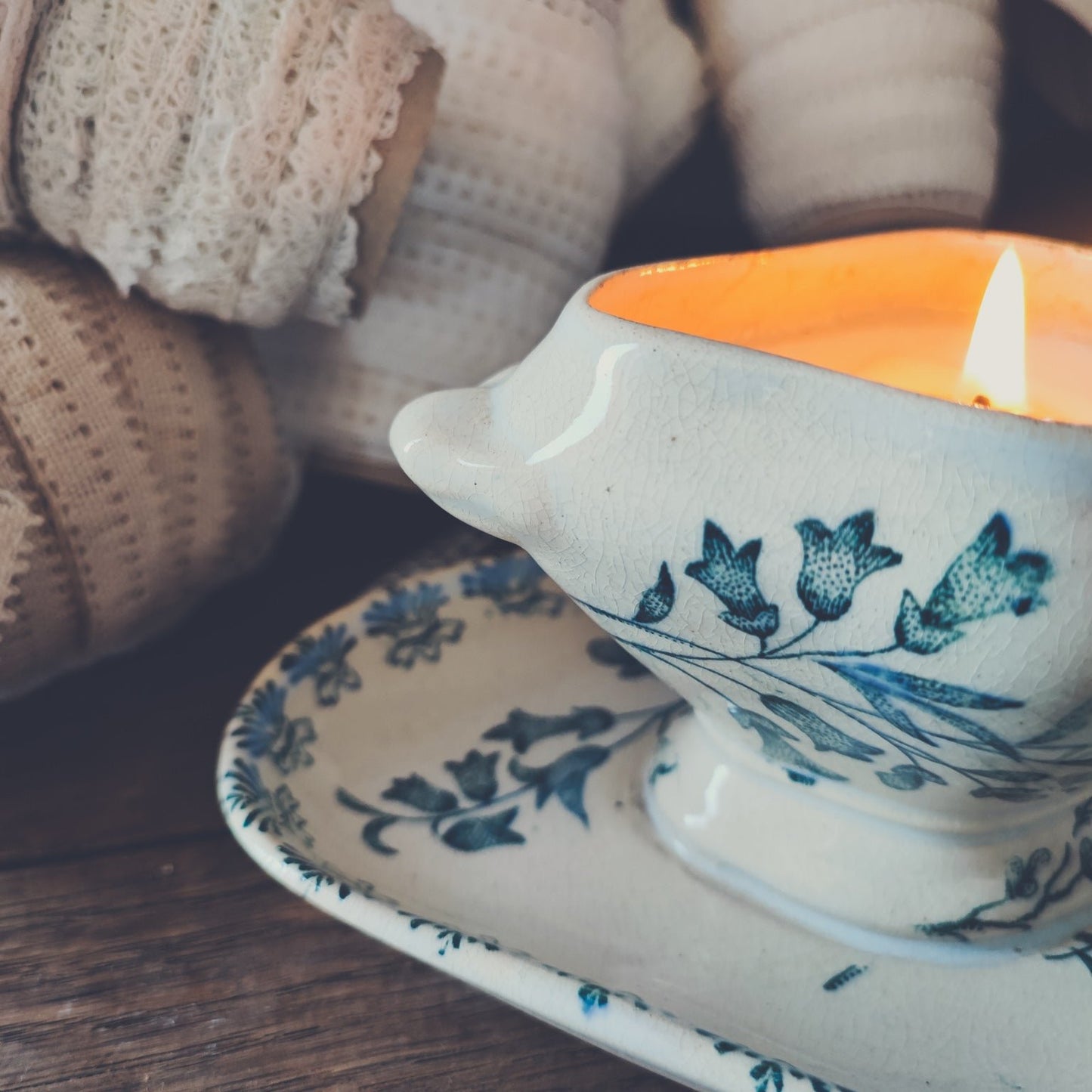Mini saucière romantique