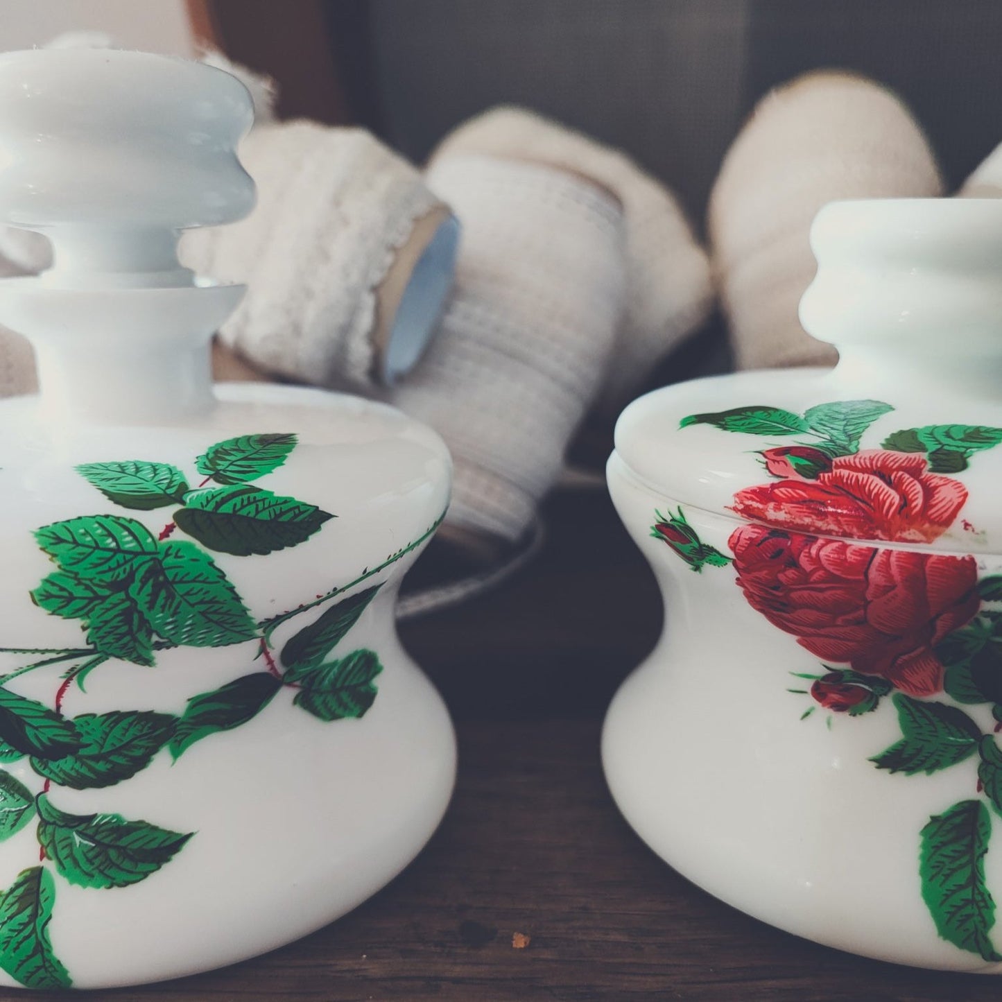 Duo opaline bougie - diffuseur