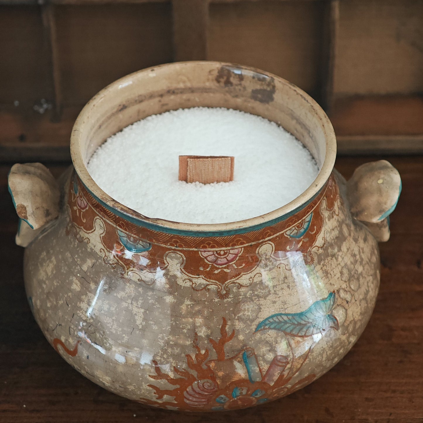 Pot japonisant Sarreguemines