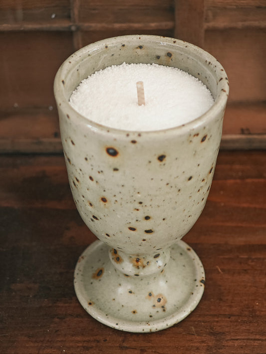 Mazagran gris moucheté